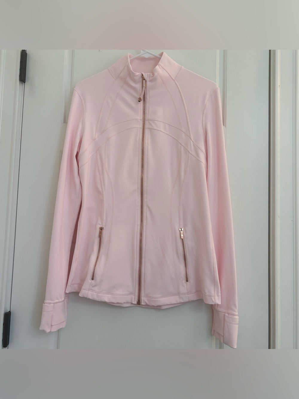 Lululemon Define Jacket In Pink/Rose Gold Size 10